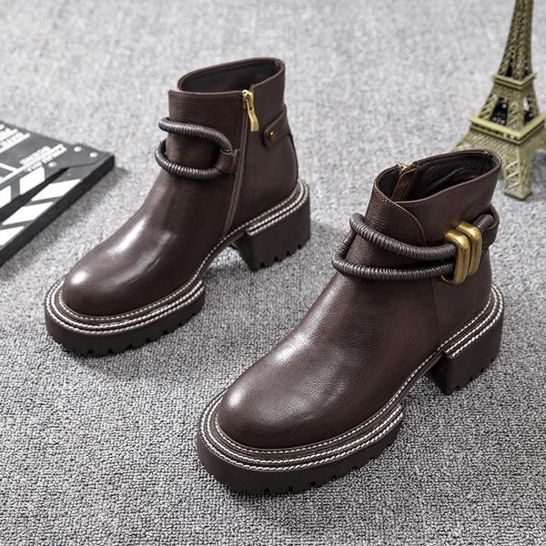 boots 2021 spring and autumn side zipper platform retro short women shoes, Black
boots 2021 spring and autumn side zipper platform retro short women shoes, Black