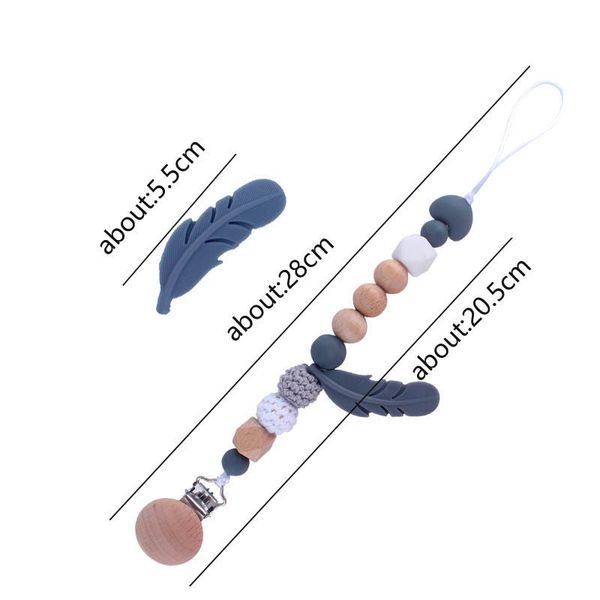 baby pacifier chain holders clips weaning teething silicone beads natural wooden infant feeding accessories newborn teeth practice toys b961
baby pacifier chain holders clips weaning teething silicone beads natural wooden infant feeding accessories newborn teeth practice toys b961