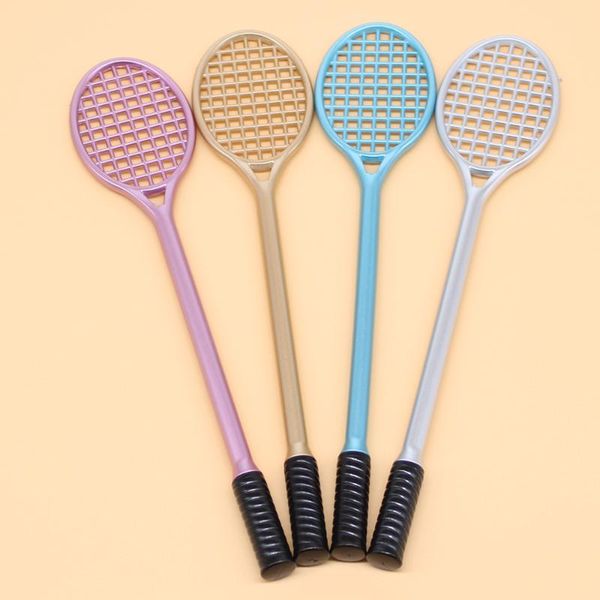 gel pens 4pcs/set cute tennis racket styling pen 0.5mm creative badminton stationery office gift school supplies
gel pens 4pcs/set cute tennis racket styling pen 0.5mm creative badminton stationery office gift school supplies