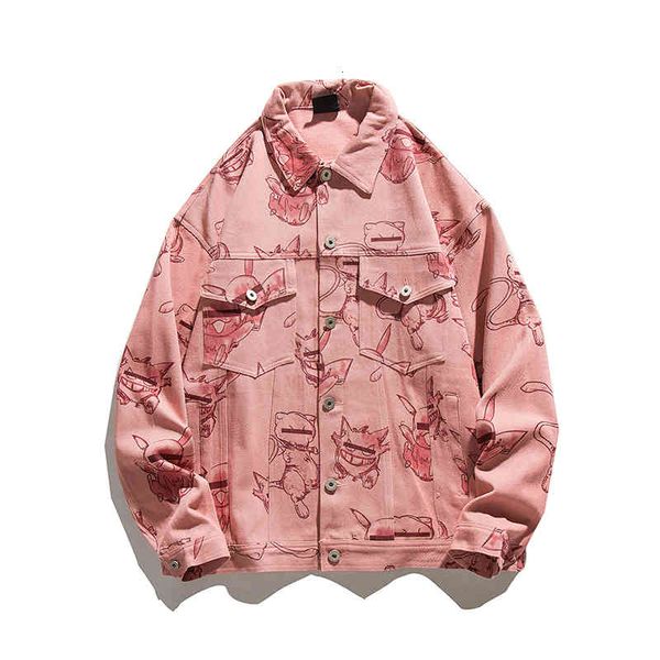 men's jackets autumn hip hop street harajuku pull through print male couple's jacket x723, Black;brown
men's jackets autumn hip hop street harajuku pull through print male couple's jacket x723, Black;brown
