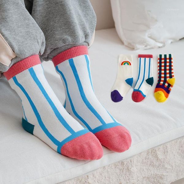 socks 3pairs/set fashion colorful children's cotton for boy striped casual children girls kids sport 1-8y1, Pink;yellow
socks 3pairs/set fashion colorful children's cotton for boy striped casual children girls kids sport 1-8y1, Pink;yellow