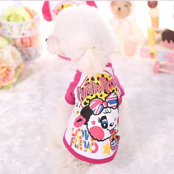 dog apparel cute shirt 100% cotton pet clothes for small dogs t-shirt summer clothing large size cartoon vest
dog apparel cute shirt 100% cotton pet clothes for small dogs t-shirt summer clothing large size cartoon vest
