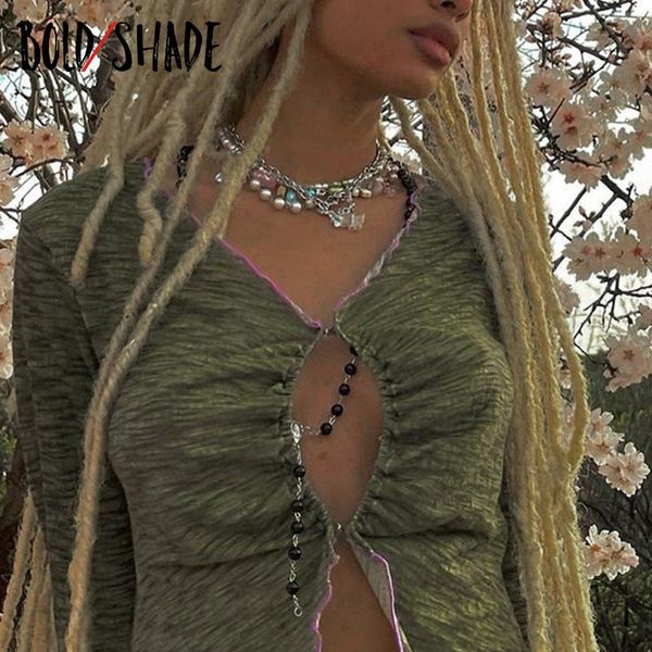 women's t-shirt bold shade fairy grunge indie flare sleeve v-neck ruched aesthetic fashion tees thin women unicolor hollow out, White
women's t-shirt bold shade fairy grunge indie flare sleeve v-neck ruched aesthetic fashion tees thin women unicolor hollow out, White
