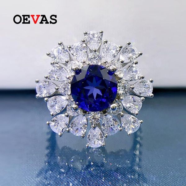 cluster rings oevas 100% 925 sterling silver 8mm sapphire high carbon diamond flower for women sparkling wedding party fine jewelry gift, Golden;silver
cluster rings oevas 100% 925 sterling silver 8mm sapphire high carbon diamond flower for women sparkling wedding party fine jewelry gift, Golden;silver