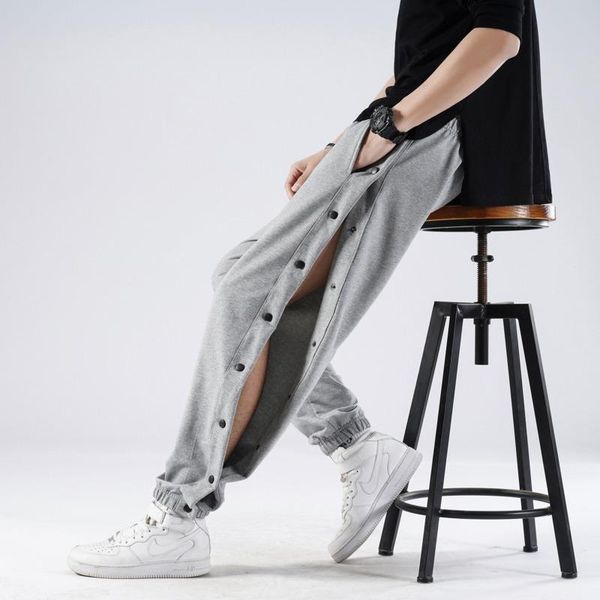 men's pants open-breasted guard broek spring summer thin cats elastic waist sports loose feet breed legs casual, Black
men's pants open-breasted guard broek spring summer thin cats elastic waist sports loose feet breed legs casual, Black