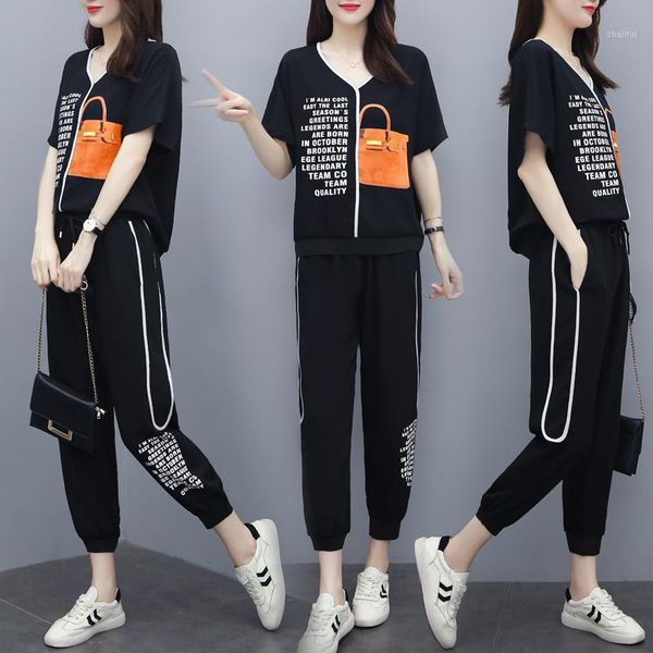 large size short sleeve two-piece suit 2021 summer clothes for women 2 piece sets womens outfits tracksuit two dress, White
large size short sleeve two-piece suit 2021 summer clothes for women 2 piece sets womens outfits tracksuit two dress, White