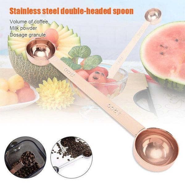 1pcs stainless steel double-headed spoon spoon multi-function fruit dessert measuring kitchen coff z6h1
1pcs stainless steel double-headed spoon spoon multi-function fruit dessert measuring kitchen coff z6h1