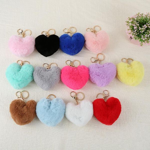 fashion heart pompoms keychain colorful fuzziness plush balls keyring decorative pendant for women car bag accessories key ring, Slivery;golden
fashion heart pompoms keychain colorful fuzziness plush balls keyring decorative pendant for women car bag accessories key ring, Slivery;golden