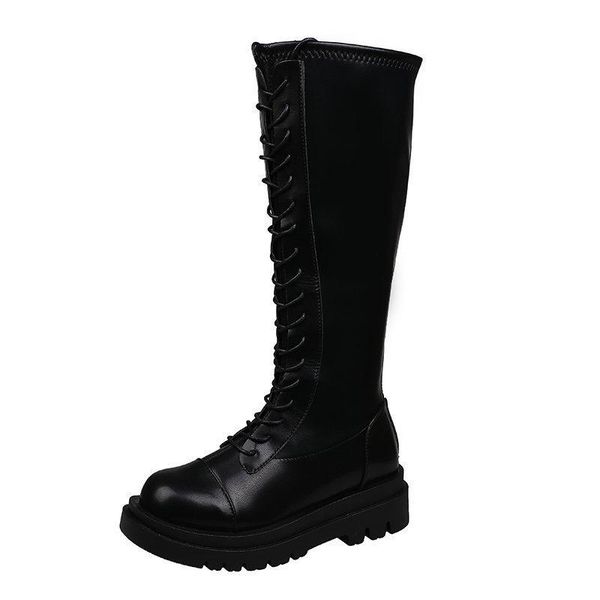 boots motorcycle boot women autumn lace up knee high female platform shoes fashion black stockings
boots motorcycle boot women autumn lace up knee high female platform shoes fashion black stockings