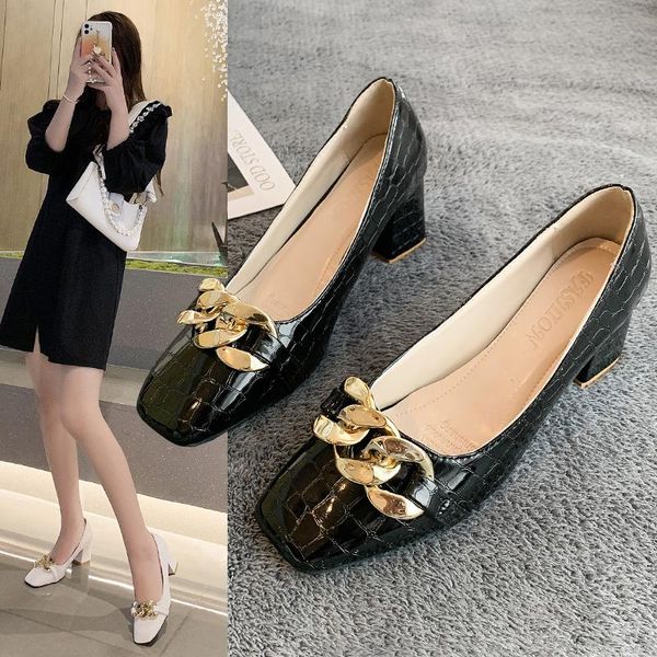 dress shoes square toe pumps slimming sandals ladies summer high heels shallow mouth 2021 slip on lace-up soft bottom fashion, Black
dress shoes square toe pumps slimming sandals ladies summer high heels shallow mouth 2021 slip on lace-up soft bottom fashion, Black