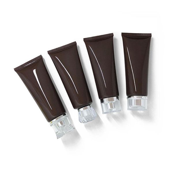 storage bottles & jars 100ml luxury brown plastic soft tubes glossy makeup tools acrylic lid accessories empty squeeze bottle hand cream 50p
storage bottles & jars 100ml luxury brown plastic soft tubes glossy makeup tools acrylic lid accessories empty squeeze bottle hand cream 50p