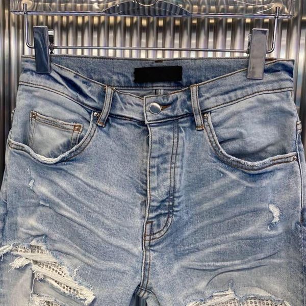 men's jeans sz07752 fashion 2021 runway luxury european design party style clothing, Blue
men's jeans sz07752 fashion 2021 runway luxury european design party style clothing, Blue