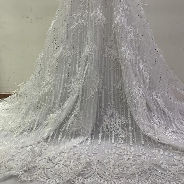 ribbon selling upscale white african lace fabric 2021 3d feather heavy beaded nigerian voile 1 yard for bridal, Pink;blue
ribbon selling upscale white african lace fabric 2021 3d feather heavy beaded nigerian voile 1 yard for bridal, Pink;blue
