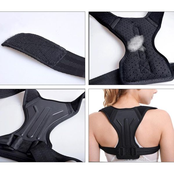 waist support back fixation belt male female spine posture correction belts soft breathable with plate kyphosis, Black;gray
waist support back fixation belt male female spine posture correction belts soft breathable with plate kyphosis, Black;gray