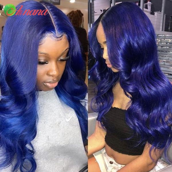 lace wigs alinana dark blue body wave pre plucked transparent 13x4 front human hair for black women remy 4x4 closure wig, Black;brown
lace wigs alinana dark blue body wave pre plucked transparent 13x4 front human hair for black women remy 4x4 closure wig, Black;brown