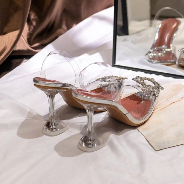 sandals transparent 2021 summer ladies crystal and rhinestone pointed high heels designer luxury shoes for woman, Black
sandals transparent 2021 summer ladies crystal and rhinestone pointed high heels designer luxury shoes for woman, Black