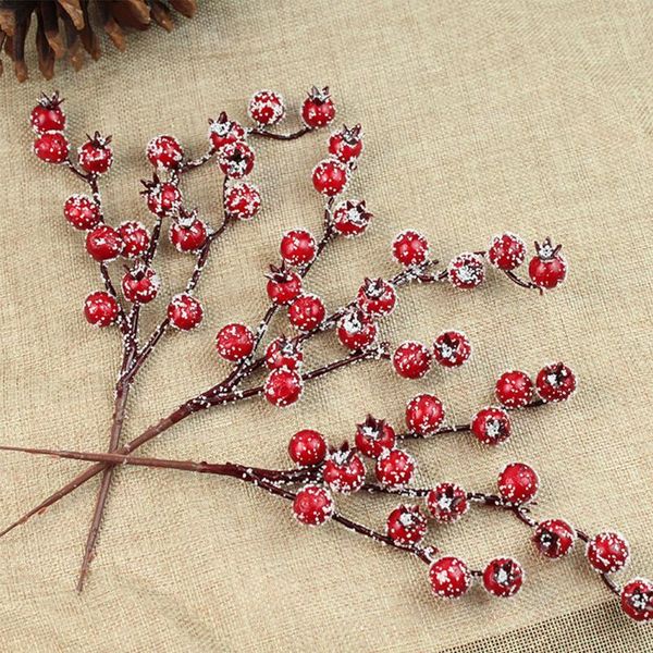 decorative flowers & wreaths 10pcs flower arrangement christmas decor realistic crabapple stem ornament (red)
decorative flowers & wreaths 10pcs flower arrangement christmas decor realistic crabapple stem ornament (red)