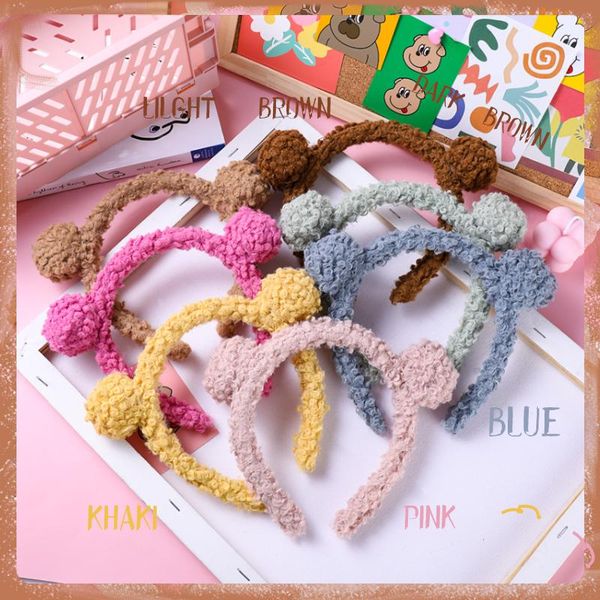 new girls cute bear ear hairband lamb hair kids sweet plush hair band simple trendy hairbands for girl accessories, Slivery;white
new girls cute bear ear hairband lamb hair kids sweet plush hair band simple trendy hairbands for girl accessories, Slivery;white