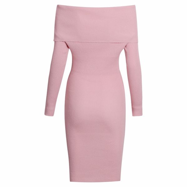vestidos 2021 winter tight sweater bodycon dress women casual elegant slash neck long sleeve knitted party dresses, Black;gray
vestidos 2021 winter tight sweater bodycon dress women casual elegant slash neck long sleeve knitted party dresses, Black;gray