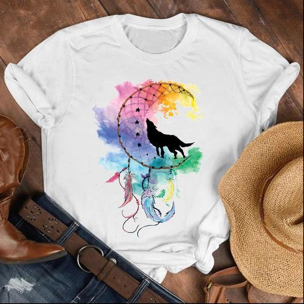 women t shirts feather dreamcatcher print shirt short sleeve o neck loose tshirt tee female clothes camisetas mujer, White
women t shirts feather dreamcatcher print shirt short sleeve o neck loose tshirt tee female clothes camisetas mujer, White