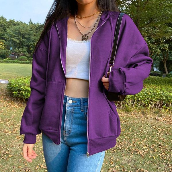women's hoodies & sweatshirts autumn y2k zip up hoodie winter clothes plus size vintage pockets long sleeve pullover oversize, Black
women's hoodies & sweatshirts autumn y2k zip up hoodie winter clothes plus size vintage pockets long sleeve pullover oversize, Black