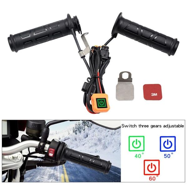 handlebars motorcycle electric heating handle, independent switch,three-speed thermostat, intelligent standby handle
handlebars motorcycle electric heating handle, independent switch,three-speed thermostat, intelligent standby handle