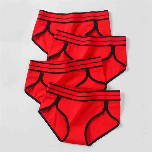 luck red women panties cotton 4pcs/set soft intimates fashion breathable underpants female underwear style seamless briefs 210730, Black;pink
luck red women panties cotton 4pcs/set soft intimates fashion breathable underpants female underwear style seamless briefs 210730, Black;pink