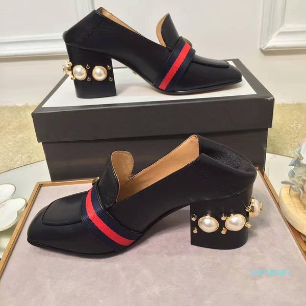 fashion pearls woman dress shoes block heels square toe ladies loafers prom party pumps real pics big size euro35-42, Black
fashion pearls woman dress shoes block heels square toe ladies loafers prom party pumps real pics big size euro35-42, Black