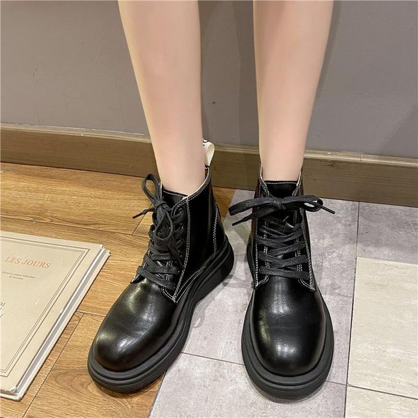 boots platform women thick sole ankle cross tied chunky short black beige shoes botas mujer 2021
boots platform women thick sole ankle cross tied chunky short black beige shoes botas mujer 2021