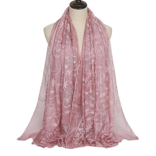 scarves 2021 plain embroidered floral polyester shawl scarf rhinestone muslim woman veil and wraps foulard women hijab, Blue;gray
scarves 2021 plain embroidered floral polyester shawl scarf rhinestone muslim woman veil and wraps foulard women hijab, Blue;gray