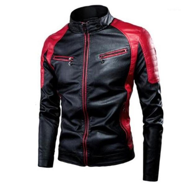 men's fur & faux men 2021 spring casual motor spliced fleece leather jacket autumn fashion biker vintage warm coat1, Black
men's fur & faux men 2021 spring casual motor spliced fleece leather jacket autumn fashion biker vintage warm coat1, Black