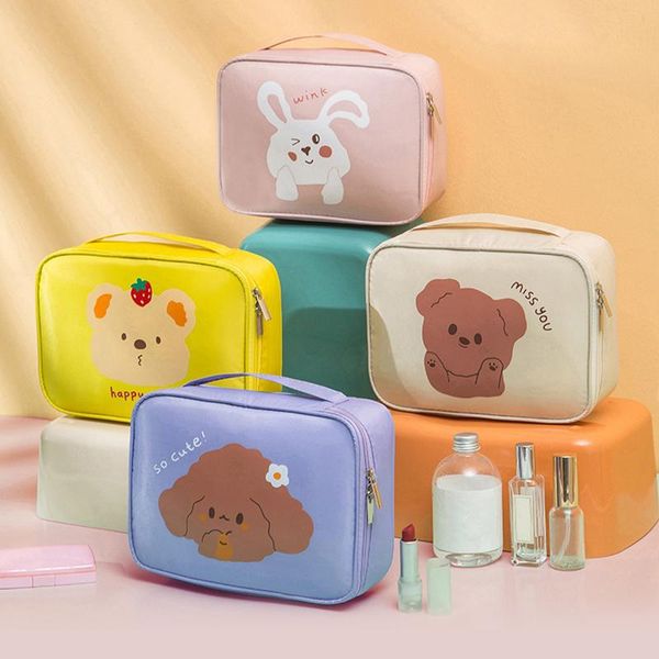 cosmetic bags & cases waterproof makeup bag with cute cartoon pattern large capacity professional organizer travel toiletry
cosmetic bags & cases waterproof makeup bag with cute cartoon pattern large capacity professional organizer travel toiletry