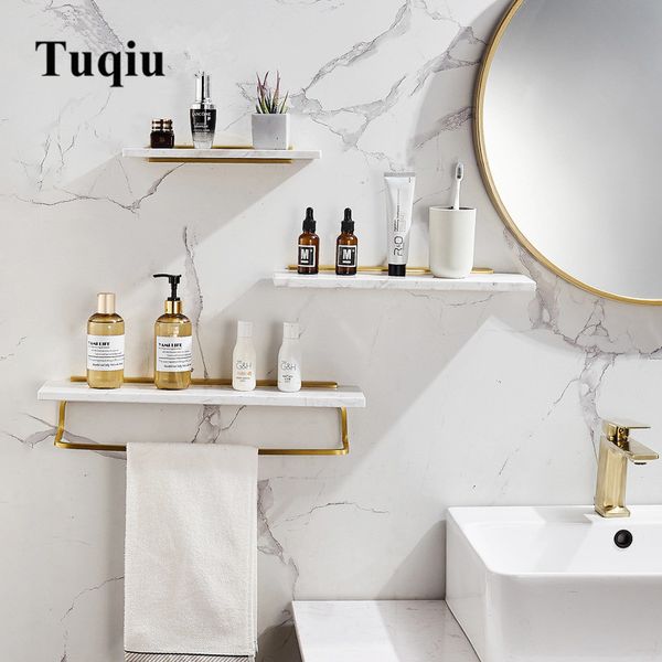 2021 new bathroom wall mounted or nail shower shelf brushed gold marble bath shampoo rack basket holder p4bn
2021 new bathroom wall mounted or nail shower shelf brushed gold marble bath shampoo rack basket holder p4bn