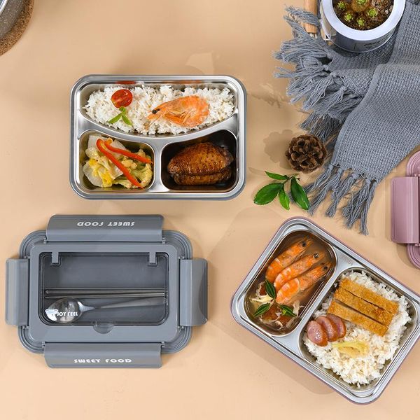 dinnerware sets 2021 stainless steel insulated lunch box separator bento can be customized with cutlery
dinnerware sets 2021 stainless steel insulated lunch box separator bento can be customized with cutlery