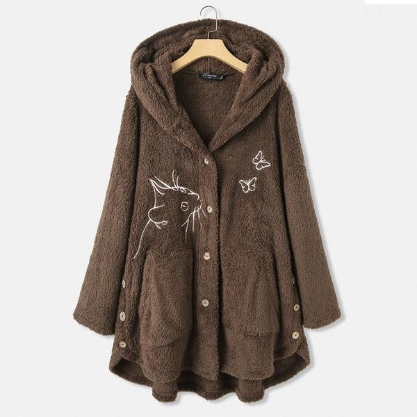 women's hoodies & sweatshirts 2021 women coat winter cute cats hoodie buttons jacket fleece sweatshirt autumn warm loose streetwear muj, Black
women's hoodies & sweatshirts 2021 women coat winter cute cats hoodie buttons jacket fleece sweatshirt autumn warm loose streetwear muj, Black