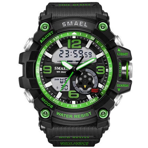 wristwatches military watches army men's wristwatch led quartz watch digtial dual time men clock 1617 reloj hombre resist sport, Slivery;brown
wristwatches military watches army men's wristwatch led quartz watch digtial dual time men clock 1617 reloj hombre resist sport, Slivery;brown