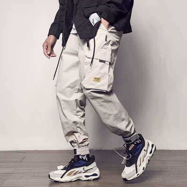 pockets cargo pants men color patchwork casual jogger fashion tactical trousers tide harajuku streetwear 210930, Black
pockets cargo pants men color patchwork casual jogger fashion tactical trousers tide harajuku streetwear 210930, Black