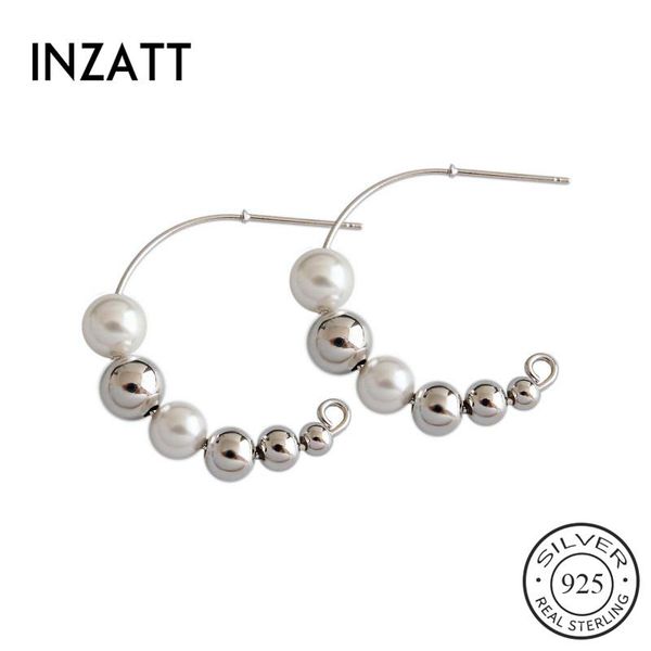 stud inzains real 925 sterling silver pearl bead earrings for fashion women party hiphop fine jewelry 18k gold accessories, Golden;silver
stud inzains real 925 sterling silver pearl bead earrings for fashion women party hiphop fine jewelry 18k gold accessories, Golden;silver