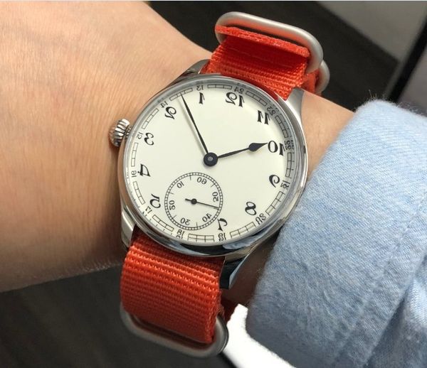 sapphire crystal or mineral glass 44mm geervo enamel white dial asian 6498 17 jewels movement men's mechanical watches gr46-20, Slivery;brown
sapphire crystal or mineral glass 44mm geervo enamel white dial asian 6498 17 jewels movement men's mechanical watches gr46-20, Slivery;brown