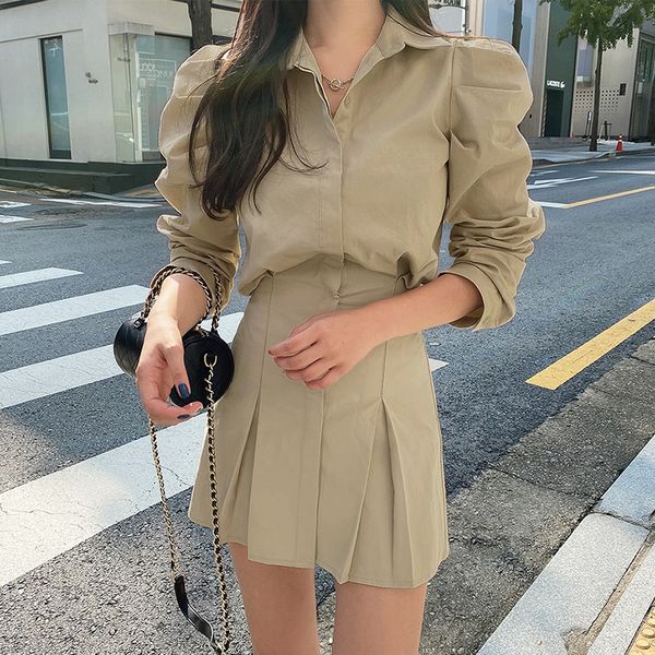 autumn elegant pleated blouse dress women cotton chic long sleeve skinny short dress ladies fashion korean high waist, Black;gray
autumn elegant pleated blouse dress women cotton chic long sleeve skinny short dress ladies fashion korean high waist, Black;gray