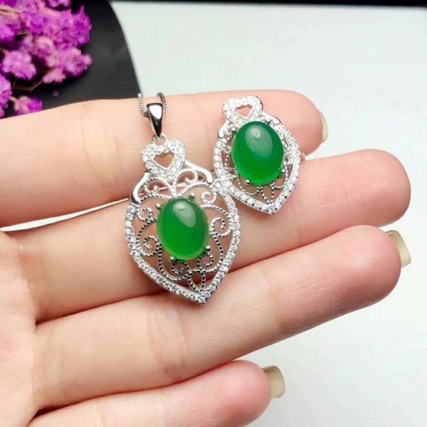 bracelet, earrings & necklace shilovem 925 silver real natural chalcedony pendants rings send classic wholesale fine women gift plant yhtz07, Black
bracelet, earrings & necklace shilovem 925 silver real natural chalcedony pendants rings send classic wholesale fine women gift plant yhtz07, Black