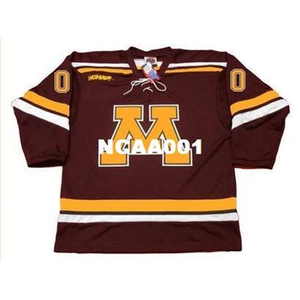 001 minnesota gophers 2006 retro customized "any name & number(s)" vintage home hockey jersey or custom any name or number retro j, Black
001 minnesota gophers 2006 retro customized "any name & number(s)" vintage home hockey jersey or custom any name or number retro j, Black