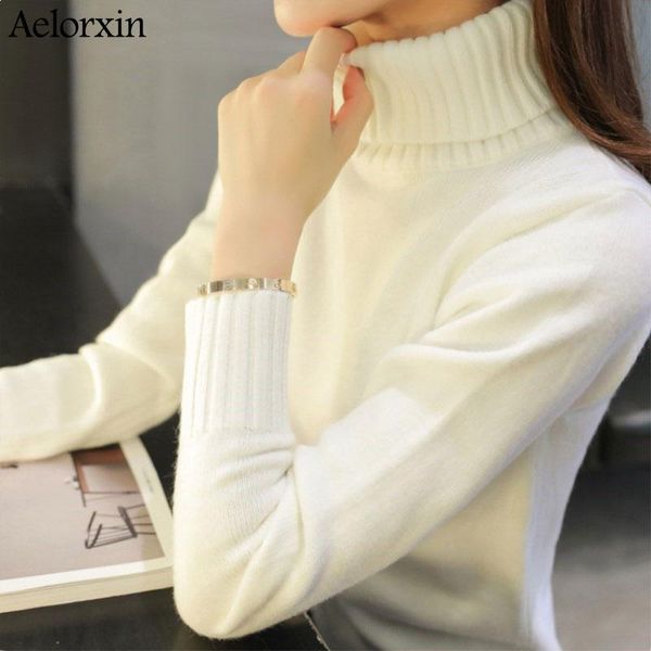 women's sweaters sweater woman winter 2021 turtleneck knit long sleeve women clothes pullover, White;black
women's sweaters sweater woman winter 2021 turtleneck knit long sleeve women clothes pullover, White;black