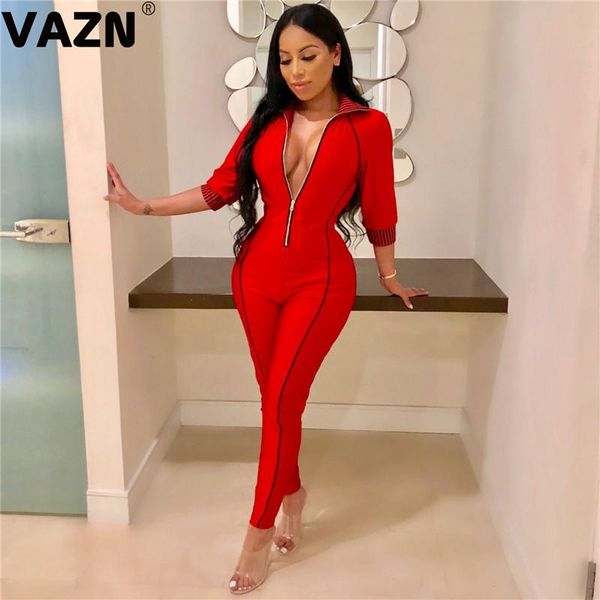 women's jumpsuits & rompers vazn gym18277 street style office club elegant formal lady jumpsuit v-neck sleeveless long pant wind, Black;white
women's jumpsuits & rompers vazn gym18277 street style office club elegant formal lady jumpsuit v-neck sleeveless long pant wind, Black;white