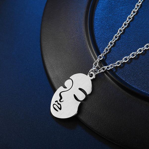 pendant necklaces chain necklace men stainless steel frosty beauty girl face hip hop long steampunk fashion jewelry neck, Silver
pendant necklaces chain necklace men stainless steel frosty beauty girl face hip hop long steampunk fashion jewelry neck, Silver