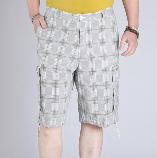 men's jeans summer outdoor thin plus size shorts fat brother guy loose casual plaid overalls multi bag pants, Blue
men's jeans summer outdoor thin plus size shorts fat brother guy loose casual plaid overalls multi bag pants, Blue