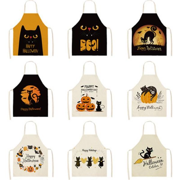 aprons 1pcs halloween kitchen pumpkin cat women men dinner party decor home cooking baking cleaning apron
aprons 1pcs halloween kitchen pumpkin cat women men dinner party decor home cooking baking cleaning apron