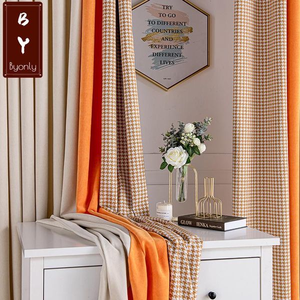 curtain & drapes nordic simplicity curtains for living dining room bedroom 2021 houndstooth color matching modern light luxury high-end
curtain & drapes nordic simplicity curtains for living dining room bedroom 2021 houndstooth color matching modern light luxury high-end