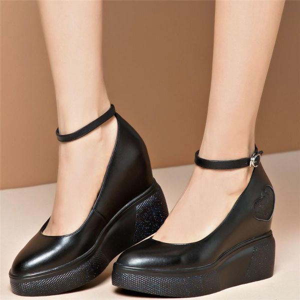 dress shoes ankle cross strap chunky platform mary jane women genuine leather high heel pumps female wedges oxfords casual, Black
dress shoes ankle cross strap chunky platform mary jane women genuine leather high heel pumps female wedges oxfords casual, Black