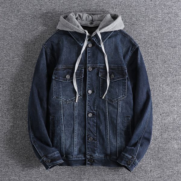 2021 winter thickened tooling coat men's hat detachable denim jacket fashion outerwear clothes 0729 locx, Black;brown
2021 winter thickened tooling coat men's hat detachable denim jacket fashion outerwear clothes 0729 locx, Black;brown